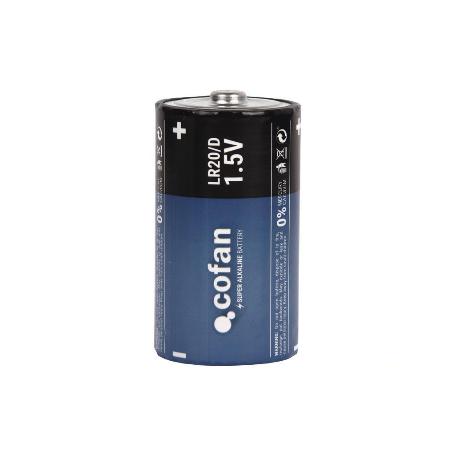 BLÍSTER DE 2 PILAS ALCALINAS LR20/D VENTA UNITARIA
