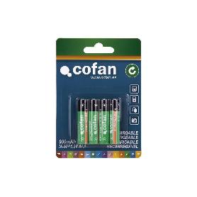 BLISTER 4 PILAS RECARGABLES AAA 900MAH   CAJA 10 UNID.