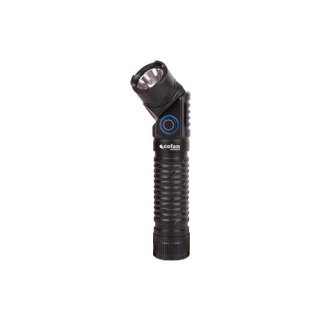 LINTERNA HIGH POWER LED 1200 LM PLEGABLE CON 5 FUNCIONES Ø25 X 132 MM