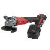 AMOLADORA A BATERÍA LI-ION 20 V 8000 RPM - 115 MM