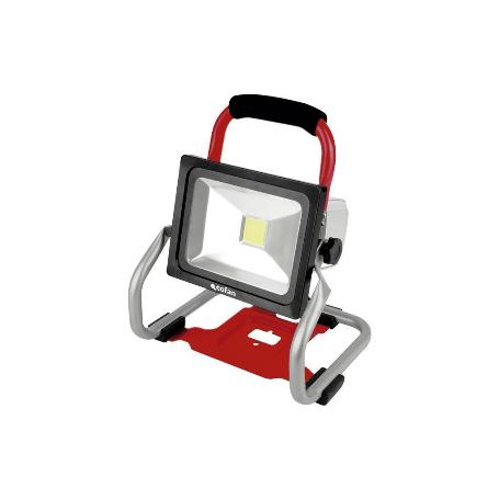 FOCO LED PORTÁTIL A BATERIA LI-ION 18V 20W