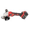 AMOLADORA A BATERÍA LI-ION 20 V 10.000 RPM - 115/125 MM