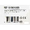 PROLONGADOR BIPOLAR CON T/T LATERAL 16A250V CABLE 10M NARANJA