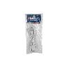 PROLONGADOR BIPOLAR 10A250V ESPIGAØ4 CABLE 3M BLANCO