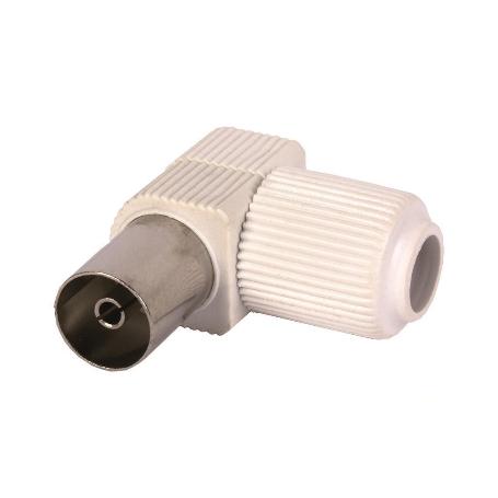 CONECTOR ANTENA HEMBRA CODO (9,5MM)