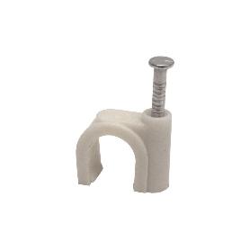 GRAPA PLASTICA CABLE REDONDO 10MM VENTA UNITARIA
