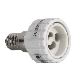 PORTALAMPARAS ADAPTADOR E27 - GU10