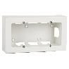 ZÓCALO SUPERFICIE 165X96X43 PARA 2 ELEMENTO. BLANCO