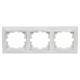 MARCO 3 ELEMENTOS HORIZONTAL BLANCO