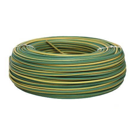 ROLLO CABLE H07V-K 1X6MM2 AMAR/VER (100M)