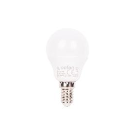 BOMBILLA LED ESFÉRICA E14 6.5 W 806 LM 6500 K