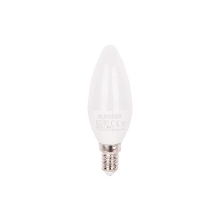 BOMBILLA LED VELA 6.5 W E14 806 LM 6500 K