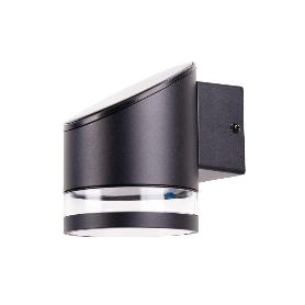 APLIQUE LED SOLAR NEGRO CON SENSOR 3,7 V 1,2 AH IP65 3000 K 120 X 90 X 120 MM
