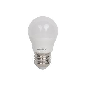 BOMBILLA LED 8 W ESFÉRICA E27 220° 810 LM 4000 K