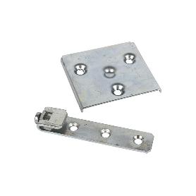 2 UDS. COLGADOR DE ARMARIO ZINCADO 53 MM VENTA UNITARIA