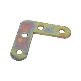 4 UDS ESCUADRA PLANA 80MM   CAJA 12 UNID.