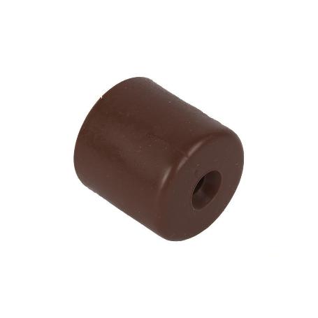 2 UDS. TOPE CON TACO Y TORNILLO MARRÓN VENTA UNITARIA