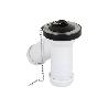 SIFÓN Y COMPACTO CON SALIDA Ø32-40 Y VÁLVULA LAVABO-BIDÉ Ø70
