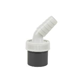 CONEXIÓN PVC Ø40 MM CON DOBLE TOMA AUXILIAR PARA ELECTRODOMÉSTICOS