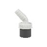 CONEXIÓN PVC Ø40 MM CON DOBLE TOMA AUXILIAR PARA ELECTRODOMÉSTICOS