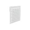 REJILLA DE VENTILACIÓN ALUMINIO BLANCO 10 X 10 CM   CAJA 5 UNID.