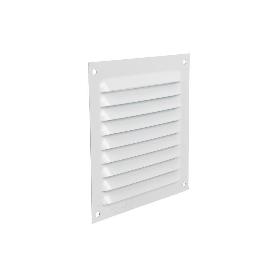 REJILLA DE VENTILACIÓN ALUMINIO BLANCO 10 X 10 CM VENTA UNITARIA
