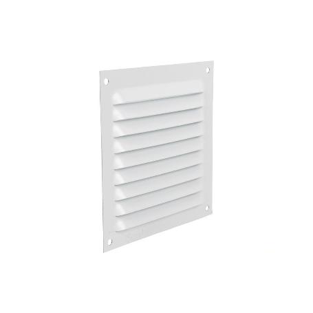 REJILLA DE VENTILACIÓN ALUMINIO BLANCO 10 X 10 CM VENTA UNITARIA