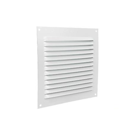 REJILLA DE VENTILACIÓN ALUMINIO BLANCO 15 X 15 CM   CAJA 5 UNID.