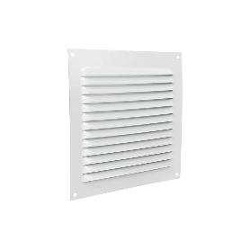 REJILLA DE VENTILACIÓN ALUMINIO BLANCO 15 X 15 CM VENTA UNITARIA