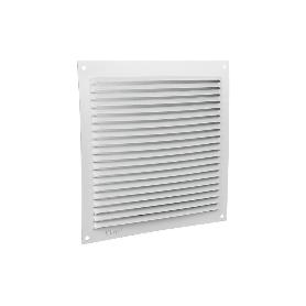 REJILLA DE VENTILACIÓN ALUMINIO BLANCO 17 X 17 CM   CAJA 5 UNID.