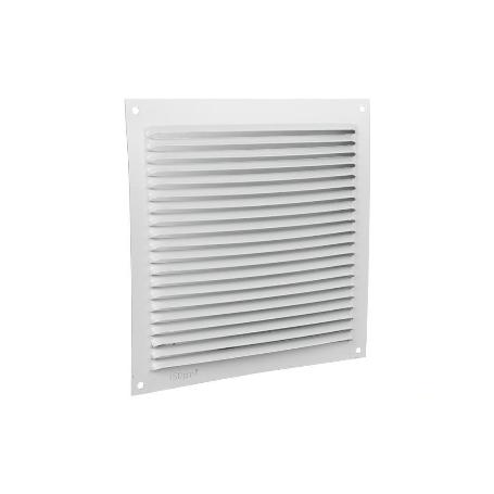 REJILLA DE VENTILACIÓN ALUMINIO BLANCO 17 X 17 CM VENTA UNITARIA