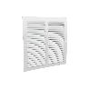 REJILLA DE VENTILACIÓN ALUMINIO BLANCO 25 X 25 CM VENTA UNITARIA