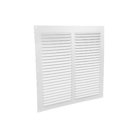 REJILLA DE VENTILACIÓN ALUMINIO BLANCO 30 X 30 CM   CAJA 5 UNID.