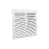 REJILLA DE VENTILACIÓN ALUMINIO BLANCO CON MOSQUITERA 20 X 20 CM   CAJA 5 UNID.