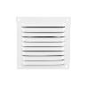 REJILLA DE VENTILACIÓN ALUMINIO BLANCO CON MOSQUITERA 30 X 30 CM VENTA UNITARIA
