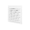 REJILLA DE VENTILACIÓN ALUMINIO BLANCO CON MOSQUITERA 30 X 30 CM VENTA UNITARIA