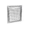 REJILLA DE VENTILACIÓN ALUMINIO 10 X 10 CM   CAJA 5 UNID.