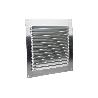 REJILLA DE VENTILACIÓN ALUMINIO 15 X 15 CM   CAJA 5 UNID.