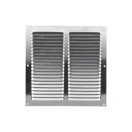 REJILLA DE VENTILACIÓN ALUMINIO 25 X 25 CM   CAJA 5 UNID.