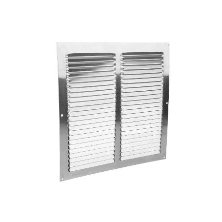 REJILLA DE VENTILACIÓN ALUMINIO 30 X 30 CM   CAJA 5 UNID.