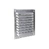REJILLA DE VENTILACIÓN ALUMINIO CON MOSQUITERA 10 X 10 CM VENTA UNITARIA