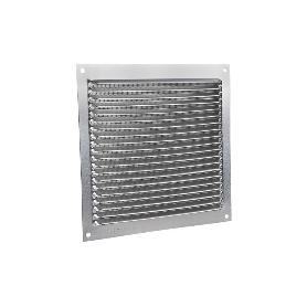 REJILLA DE VENTILACIÓN ALUMINIO CON MOSQUITERA 17 X 17 CM VENTA UNITARIA
