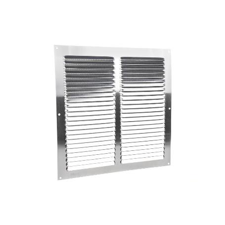 REJILLA DE VENTILACIÓN ALUMINIO CON MOSQUITERA 30 X 30 CM   CAJA 5 UNID.