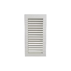 REJILLA DE VENTILACIÓN ABS PARA EMPOTRAR 13 X 26 CM   CAJA 5 UNID.