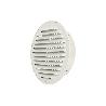 REJILLA DE VENTILACIÓN ALUMINIO-ABS BLANCO PARA EMPOTRAR A TUBO Ø12 CM   CAJA 5 UNID.
