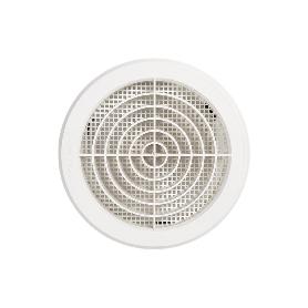 REJILLA DE VENTILACIÓN ABS BLANCO PARA EMPOTRAR A TUBO CON CLIP Ø12-14 CM VENTA UNITARIA