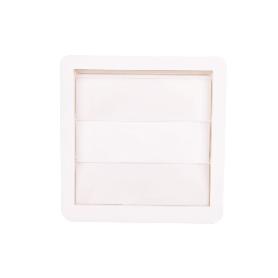 REJILLA DE VENTILACIÓN ABS BLANCO LAMAS MÓVILES Ø10 CM   CAJA 5 UNID.