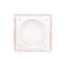 REJILLA DE VENTILACIÓN ABS BLANCO LAMAS MÓVILES Ø10 CM   CAJA 5 UNID.