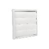 REJILLA DE VENTILACIÓN ABS BLANCO LAMAS MÓVILES Ø12 CM   CAJA 5 UNID.