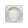 REJILLA DE VENTILACIÓN ABS BLANCO LAMAS MÓVILES Ø12 CM   CAJA 5 UNID.